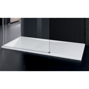 Piatto doccia custom touch 120x70 cm bianco - Novellini 2