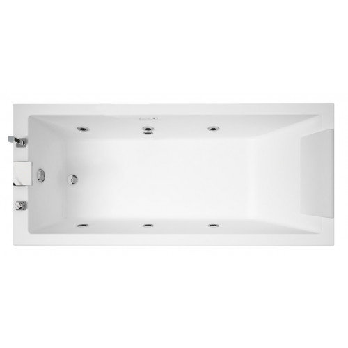 Vasca da bagno 170x70 Calos 2.0 Hydro bianco - Novellini