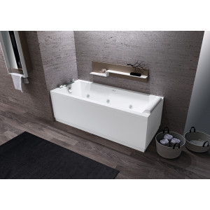 Vasca da bagno 170x70 Calos 2.0 Hydro bianco - Novellini