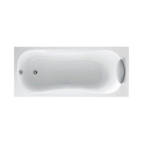 Vasca da bagno 170x70 cm standard con telaio Calypso bianco lucido - N