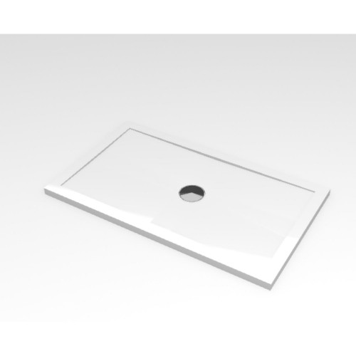 Piatto doccia 120x70 cm Olympic Plus bianco lucido – Novellini