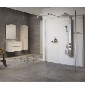 Colonna doccia con miscelatore meccanico Refis Plus cromo - Novellini 2