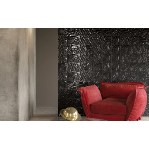 Diesel Vynil Black 20x20 cm - Piastrelle Iris Ceramica | Meglioalge 2