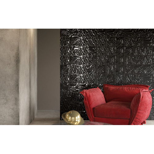 Diesel Vynil Black 20x20 cm - Piastrelle Iris Ceramica | Meglioalge