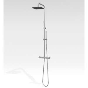 Colonna doccia 29xh125 cm Easy2 cromo/nero - Novellini 2