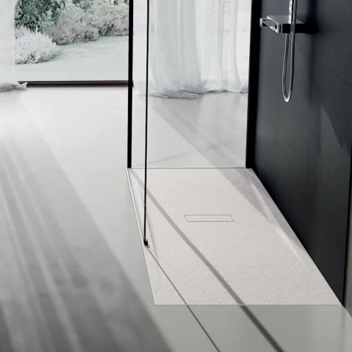 Piatto doccia 140x80 cm Custom Touch bianco opaco – Novellini