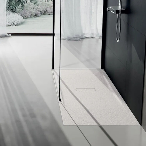 Piatto doccia 120x80 cm Custom Touch bianco opaco – Novellini