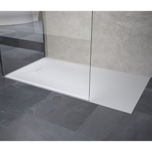 Piatto doccia 120x80 Novosolid bianco lucido - Novellini 2