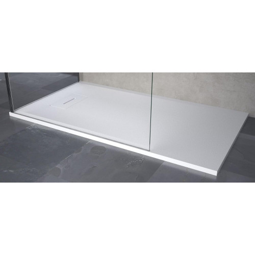 Piatto doccia 140x80 cm Novosolid bianco opaco - Novellini