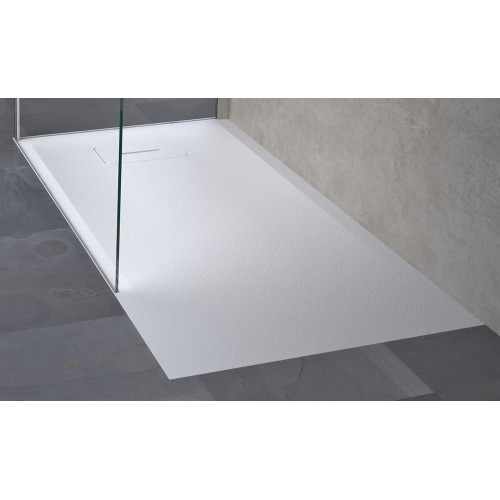 Piatto doccia 140x80 cm Novosolid bianco opaco - Novellini