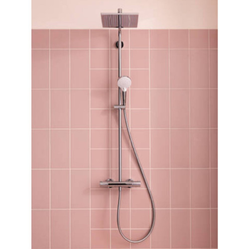 Colonna Doccia Crometta E Showerpipe 240 1Jet con Miscelatore Termosta