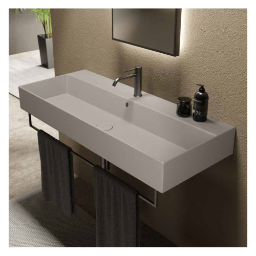 Lavabo sospeso SPY bianco lucido - Alice Ceramica