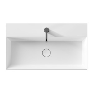 Lavabo sospeso SPY bianco lucido - Alice Ceramica