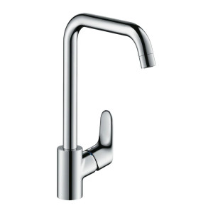Miscelatore monocomando per lavello Focus M41260 1jet cromo - Hansgroh
