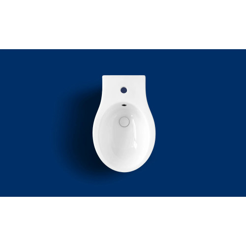 Bidet a terra filo muro monoforo Nido bianco lucido - Hatria