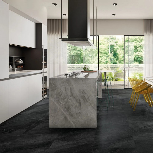 Shale Dark Effetto Pietra Matt 60x60 cm - Italgraniti | Meglioalge