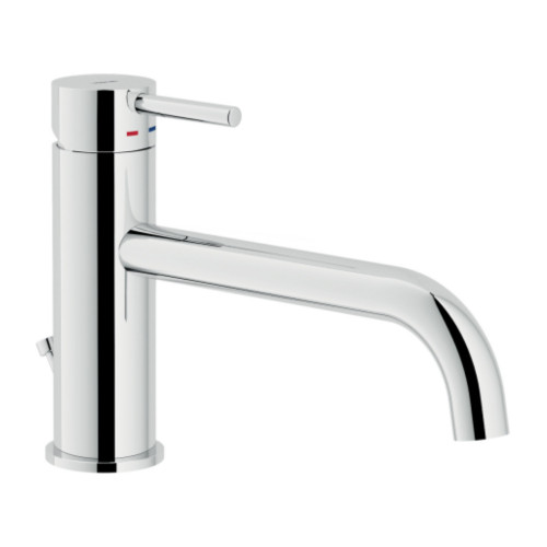 Miscelatore lavabo monocomando Live bocca lunga cromo - Nobili