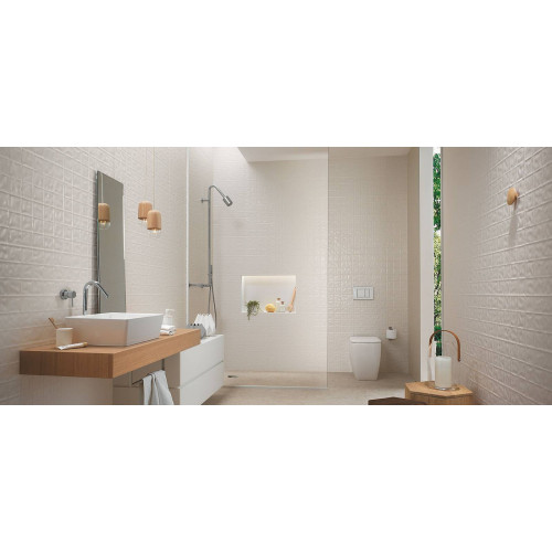 Lumina 75 Square White Matt 25x75 cm - Fap Ceramiche | Meglioalge