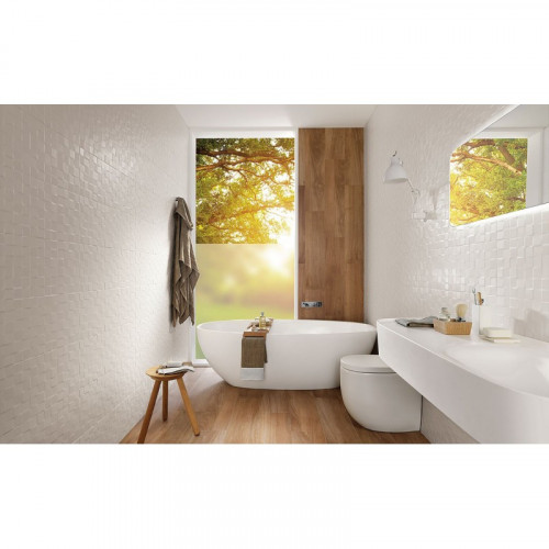 Lumina 75 Square White Matt 25x75 cm - Fap Ceramiche | Meglioalge