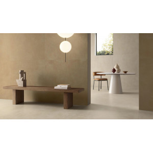 Nuances Avorio StrideUp bianco matt effetto cemento 120x120 cm - Italg 2