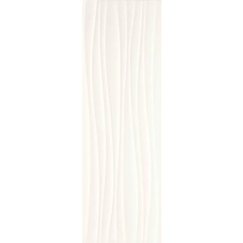 Absolute White Strutturato Twist 3D Sat 25x76 cm - Marazzi | Meglioalg