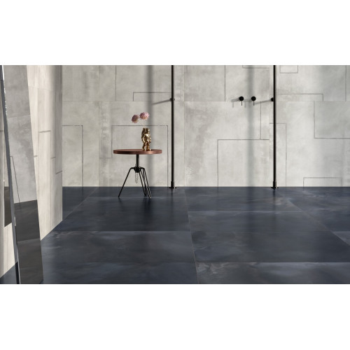 Diesel Hoily Marble Black 120x120 cm Iris Ceramica