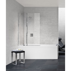 Young 3v sopravasca 1 anta girevole 180° + 1 fisso in linea -Novellini