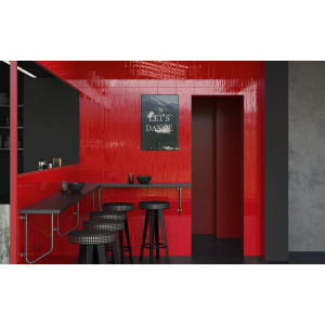 Diesel Stripes Red 75x25 cm - Piastrelle Iris Ceramica | Meglioalge 2