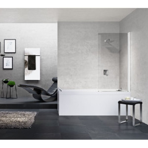 Sopravasca 1 anta girevole a 180° 70X150 cm Young 1V – Novellini