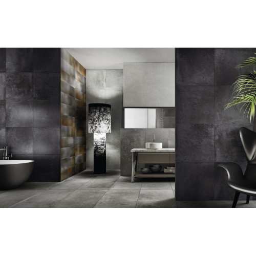 Black Alurock 60x60 naturale Diesel – Iris Ceramica
