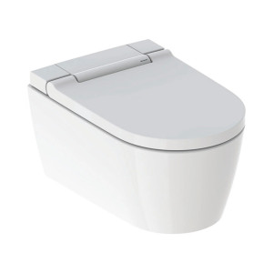Vaso WC sospeso con bidet e sedile soft-close senza brida - Geberit