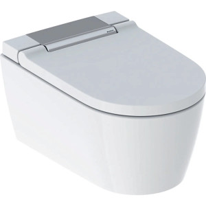 Vaso WC sospeso completo di sedile funzione bidet chiusura