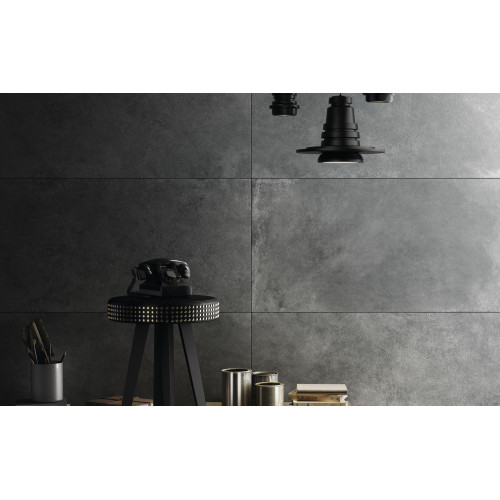 Diesel Hard Leather Slate Lappato 60x30 cm Iris Ceramica