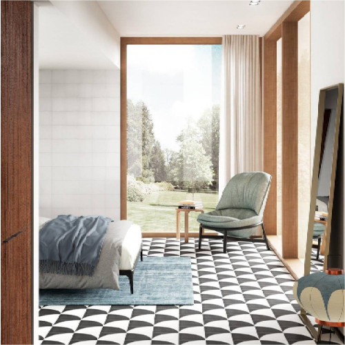 Crogiolo Scenario Bianco 20x20 cm - Piastrelle Marazzi per Arredare