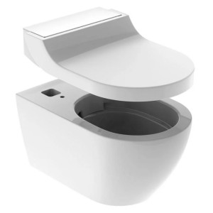 Vaso bidet con sedile bidet ammortizzato Tuma bianco - Geberit 2