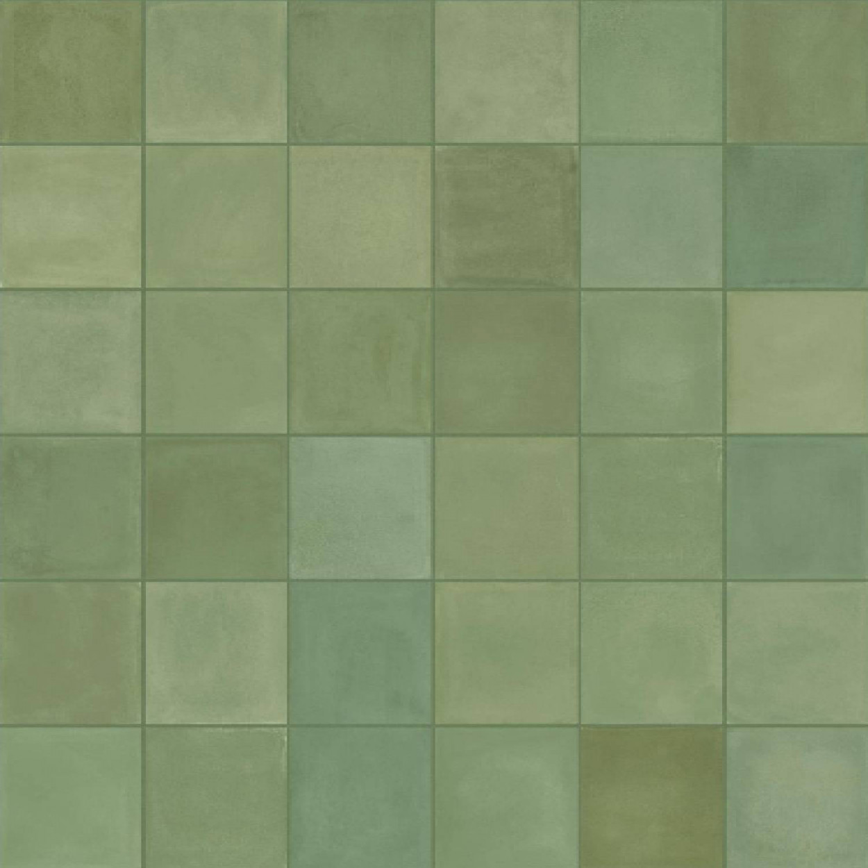 Crogiolo D Segni Blend Verde 10x10 cm - Marazzi