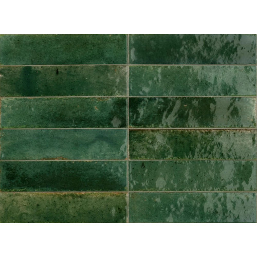 Crogiolo Lume Green 6x24cm - Piastrelle Marazzi per il Tuo Design