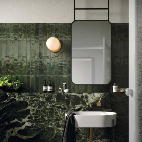 Crogiolo Lume Green 6x24cm - Piastrelle Marazzi per il Tuo Design