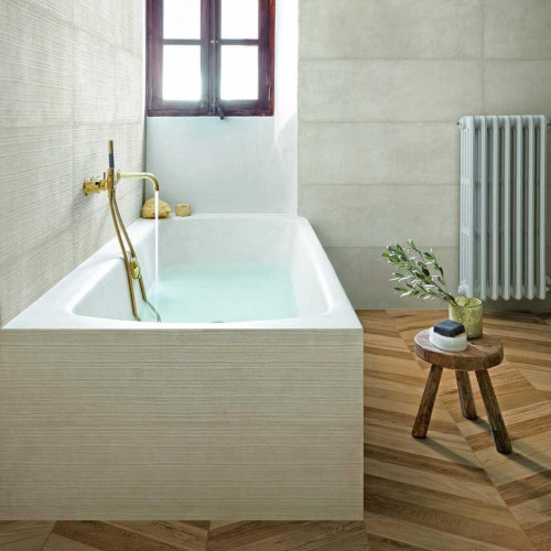 Treverksoul Brown Chevron 11x54 cm - Marazzi: Eleganza in Gres