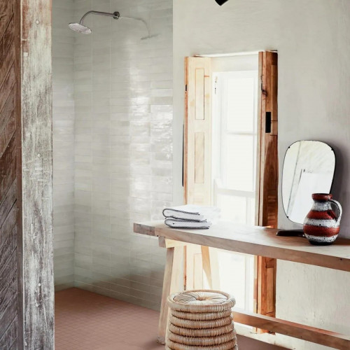 Crogiolo Lume Off White Lux 6x24cm Marazzi - Piastrelle Eleganti