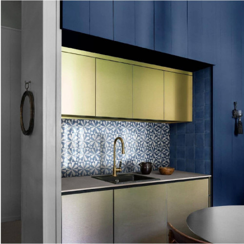 Crogiolo Memoria 15x15 cm blu lux di Marazzi – Piastrelle di design