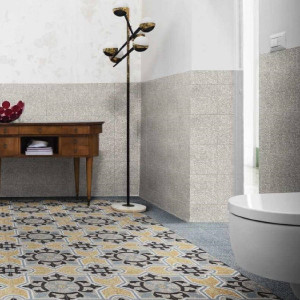 Crogiolo D Segni Scaglie Blue 20x20 cm - Piastrelle Marazzi di Design 2