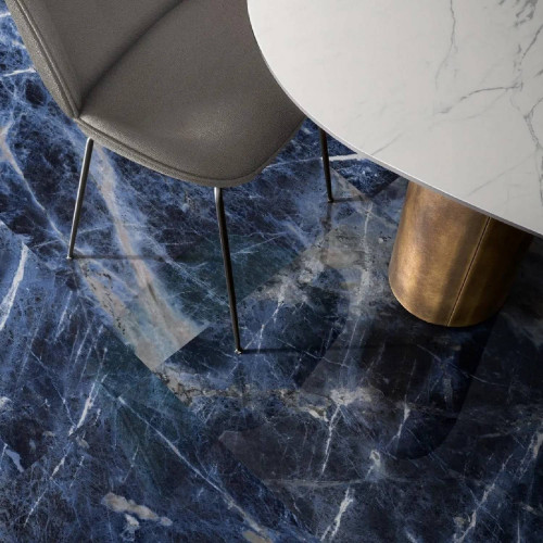 Allmarble Floor Sodalite Blu Lux 75x150 cm Rettificato - Marazzi | Meg
