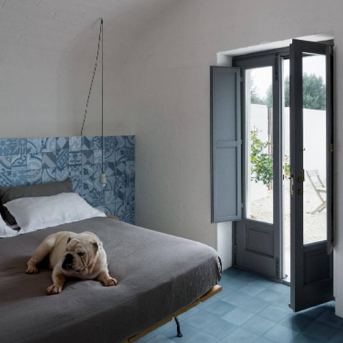 Crogiolo D Segni Blend Azzurro 20x20 cm - Piastrelle Marazzi Online