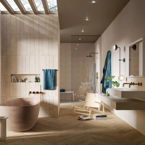 Vero Natural 20x120 cm rettificato Marazzi - Piastrelle in Gres Porcel
