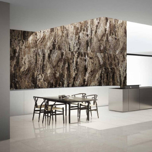 Grande Marble Look Frappuccino 120x120 cm Opaco - Rettificato | Marazz