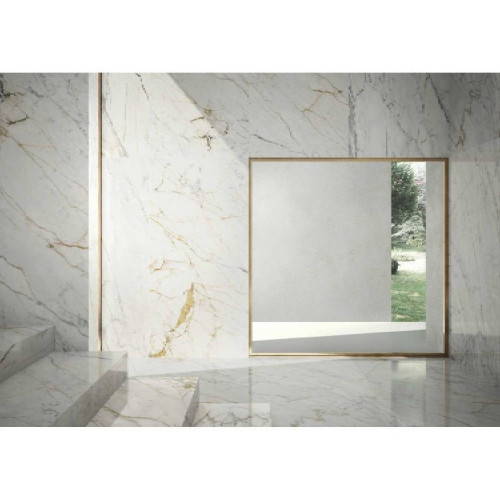 Grande Marble Look Golden White 120x120 cm Lux Rettificato - Marazzi