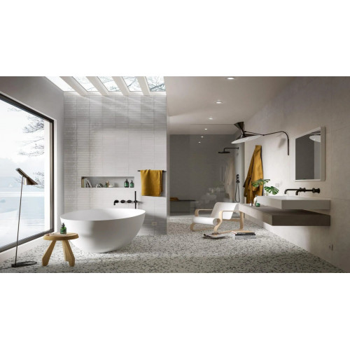 Crogiolo Lume White 6x24 cm - Piastrelle Marazzi di Alta Qualità