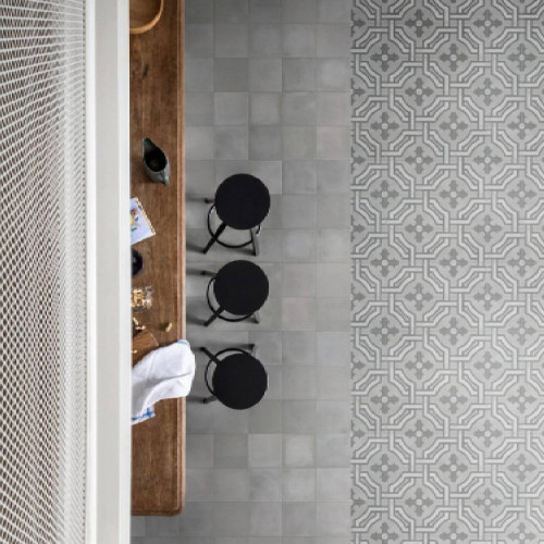 Crogiolo D Segni Blend Grigio 20x20 cm | Piastrelle Marazzi di Qualità
