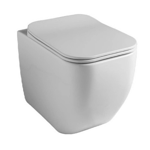 Coprivaso Slim con Chiusura Rallentata Brio Bianco Lucido - GSG Cerami